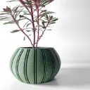 The Ovire Planter Pot with Drainage Tray | Modern & Unique Home Decor- 0024