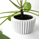 The Rilas Planter Pot with Drainage Tray | Modern & Unique Home Decor- 0027