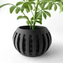 The Amanda Planter Pot with Drainage Tray | Modern & Unique Home Decor- 0031