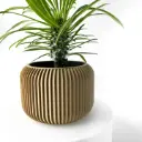 The Unis Planter Pot with Drainage Tray | Modern & Unique Home Decor- 0032