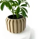 The Panu Planter Pot with Drainage Tray | Modern & Unique Home Decor- 0033