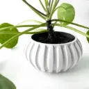 The Alden Planter Pot with Drainage Tray | Modern & Unique Home Decor- 0055