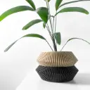 The Wenra Planter Pot with Drainage Tray | Modern & Unique Home Decor- 0063