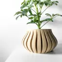 The Toril Planter Pot with Drainage Tray | Modern & Unique Home Decor- 0064