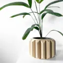 The Ferix Planter Pot with Drainage Tray | Modern & Unique Home Decor- 0075