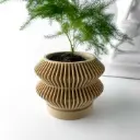 The Rodel Planter Pot with Drainage Tray | Modern & Unique Home Decor- 0084