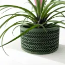 The Quen Planter Pot with Drainage Tray | Modern & Unique Home Decor- 0092