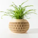 The Mervis Planter Pot with Drainage Tray | Modern & Unique Home Decor- 0094