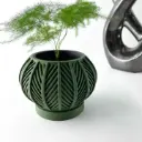 The Lorv Planter Pot with Drainage Tray | Modern & Unique Home Decor- 0095