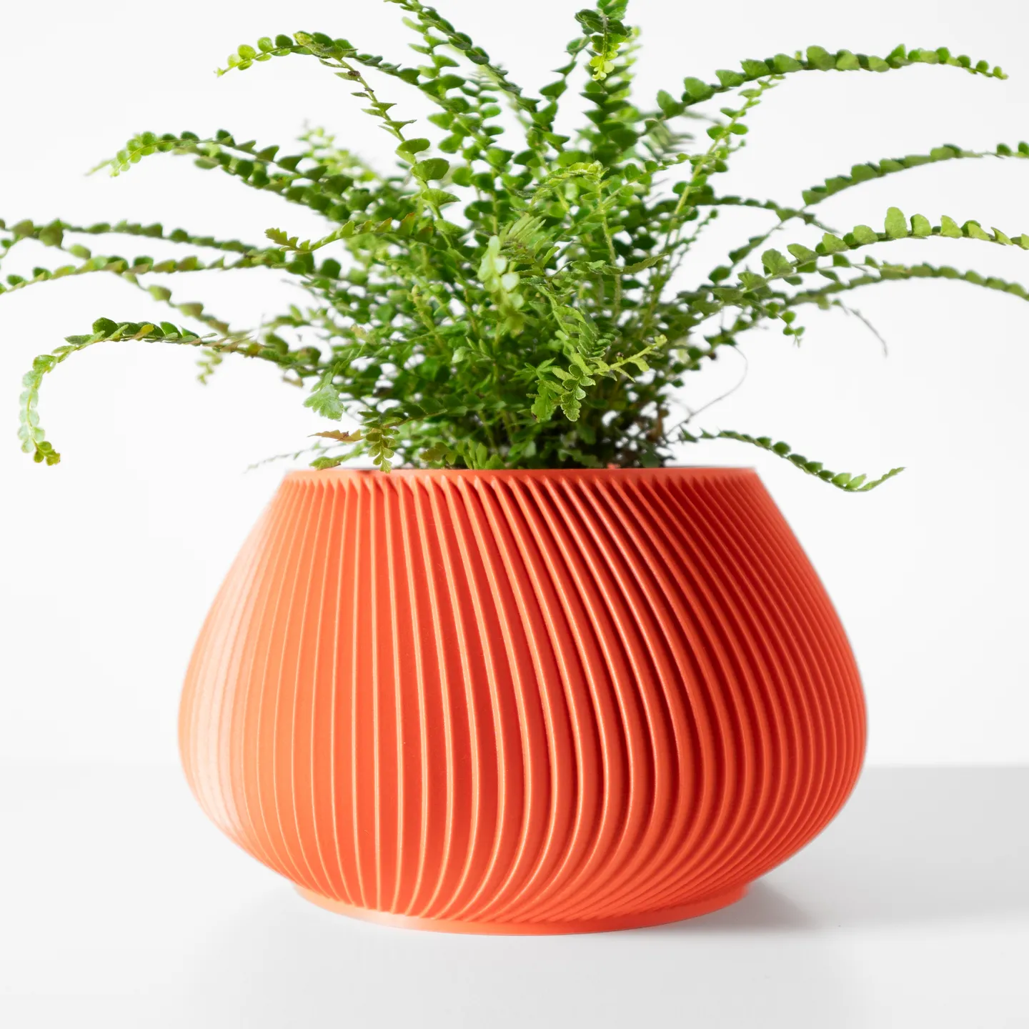 The Davi Planter Pot with Drainage Tray | Modern & Unique Home Decor- 0097