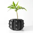 The Alver Planter Pot with Drainage Tray | Modern & Unique Home Decor- 0108