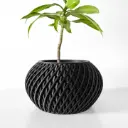 The Kio Planter Pot with Drainage Tray | Modern & Unique Home Decor- 0112