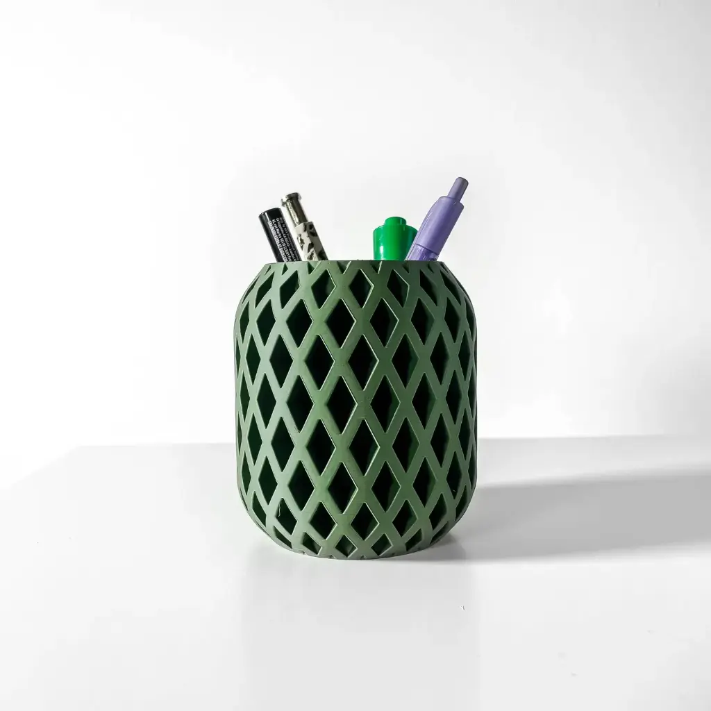 The Atila Pen/Stationery Holder - 7002 (Army Green)