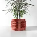 The Alio Planter Pot with Drainage Tray | Modern & Unique Home Decor- 0128