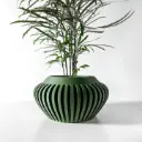 The Caios Planter Pot with Drainage Tray | Modern & Unique Home Decor- 0131