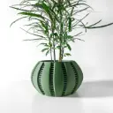 The Balu Planter Pot with Drainage Tray | Modern & Unique Home Decor- 0132