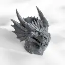The Dragon Bust Planter Pot with Drainage Tray | Modern & Unique Home Decor- 0141