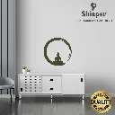 Buddha Wall Art Sculpture for Home Office Decor - 9015