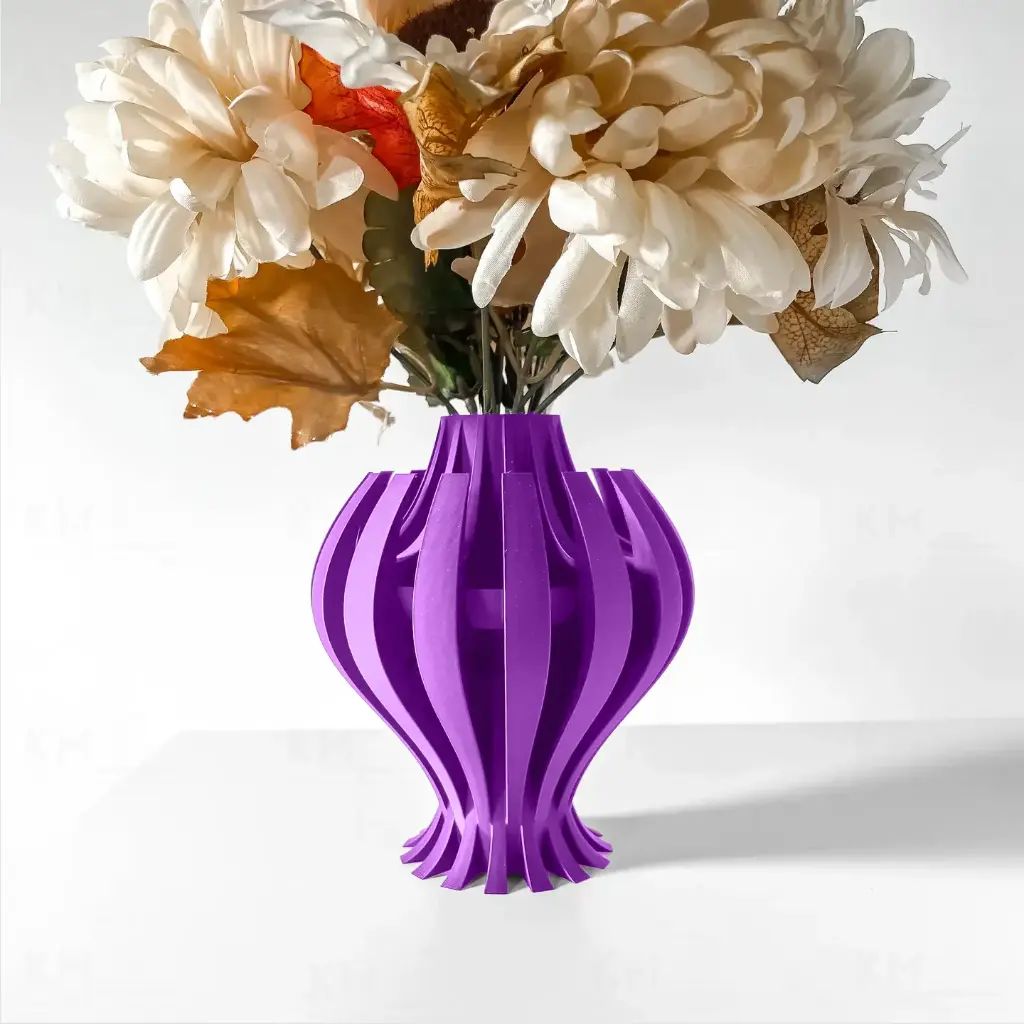 The Nemesis Flower Vase | Modern & Unique Home Decor for Flower Arrangements - 1051