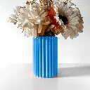 The Teris Flower Vase | Modern & Unique Home Decor for Flower Arrangements - 1078