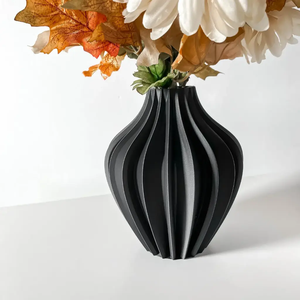 The Darin Flower Vase | Modern & Unique Home Decor for Flower Arrangements - 1091