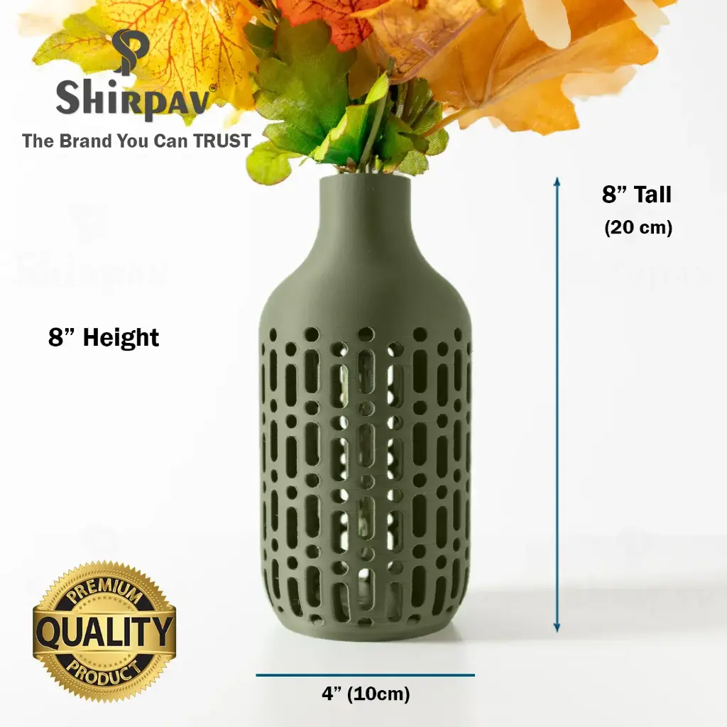 The Rako Flower Vase | Modern & Unique Home Decor for Flower Arrangements - 1011