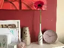 The Sliced Bottle Flower Vase | Modern & Unique Home Decor for Flower Arrangements - 1138