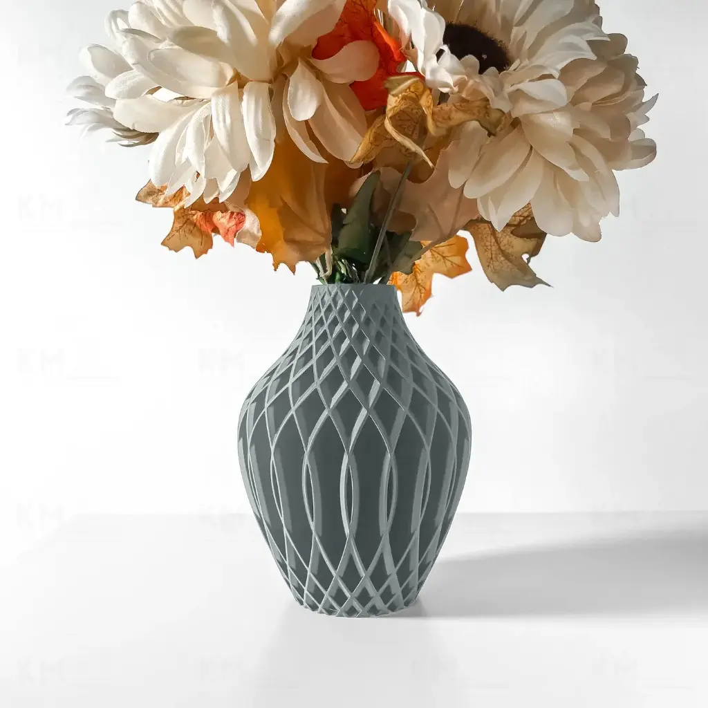 The Vika Flower Vase | Modern & Unique Home Decor for Flower Arrangements - 1081