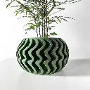 The Noli Planter Pot with Drainage Tray | Modern & Unique Home Decor - 0005