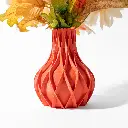 The Avio Flower Vase | Modern & Unique Home Decor for Flower Arrangements - 1113