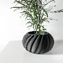 The Oro Planter Pot with Drainage Tray | Modern & Unique Home Decor - 0006
