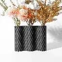 The Bora Triple Flower Vase | Modern & Unique Home Decor for Flower Arrangements - 1120