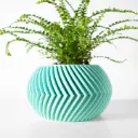 The Soko Planter Pot with Drainage Tray | Modern & Unique Home Decor- 0014