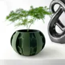 The Erna Planter Pot with Drainage Tray | Modern & Unique Home Decor - 0021