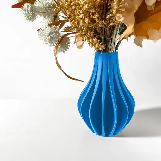 The Zolara Flower Vase | Modern & Unique Home Decor for Flower Arrangements - 1030