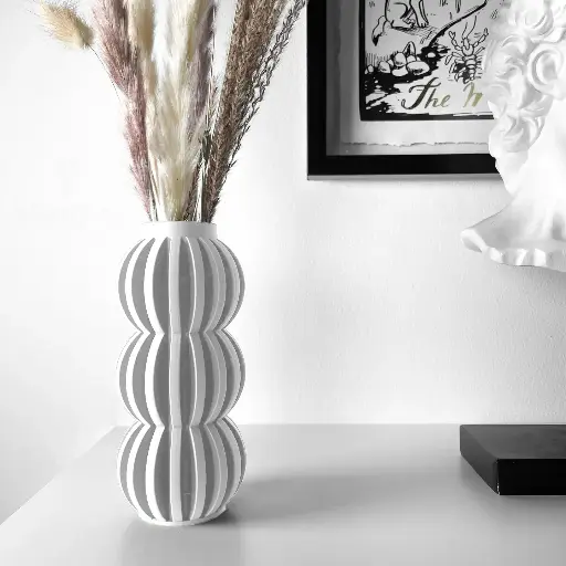 The Alura Flower Vase | Modern & Unique Home Decor for Flower Arrangements - 1033