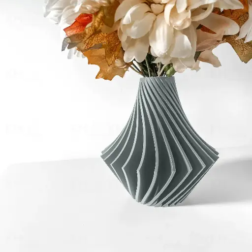 The Vamio Flower Vase | Modern & Unique Home Decor for Flower Arrangements - 1073