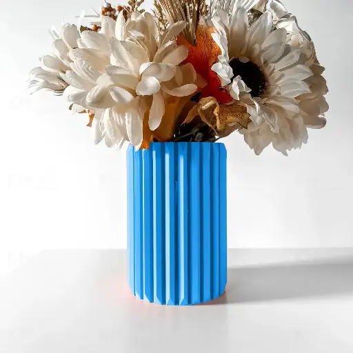 The Teris Flower Vase | Modern & Unique Home Decor for Flower Arrangements - 1078