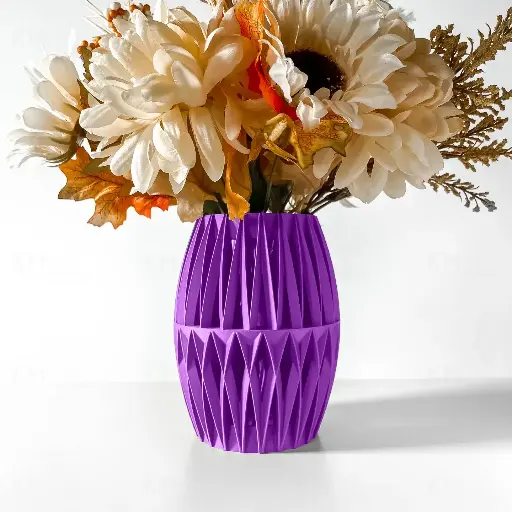 The Reni Flower Vase | Modern & Unique Home Decor for Flower Arrangements - 1080