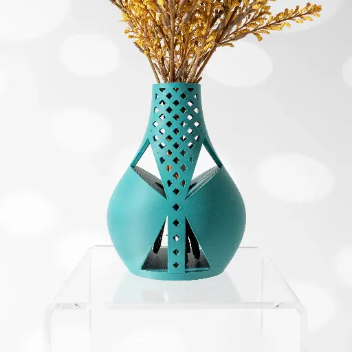 The Arin Flower Vase | Modern & Unique Home Decor for Flower Arrangements - 1112