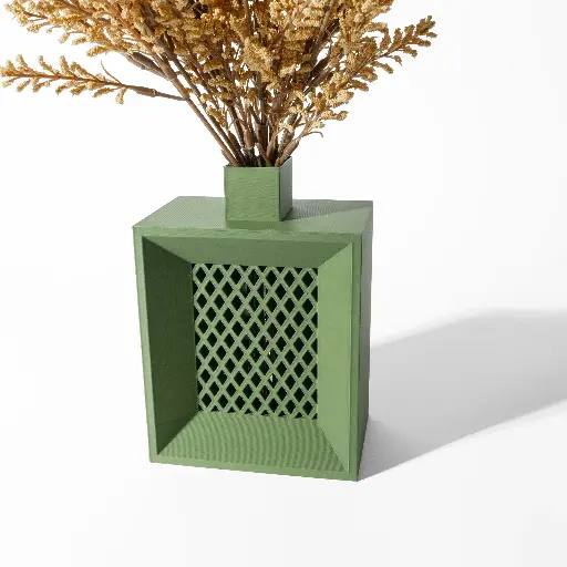 The Voure Flower Vase | Modern & Unique Home Decor for Flower Arrangements - 1116