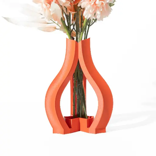 The Triso Flower Vase | Modern & Unique Home Decor for Flower Arrangements - 1119