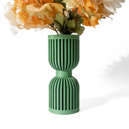 The Lira Flower Vase | Modern & Unique Home Decor for Flower Arrangements - 1121