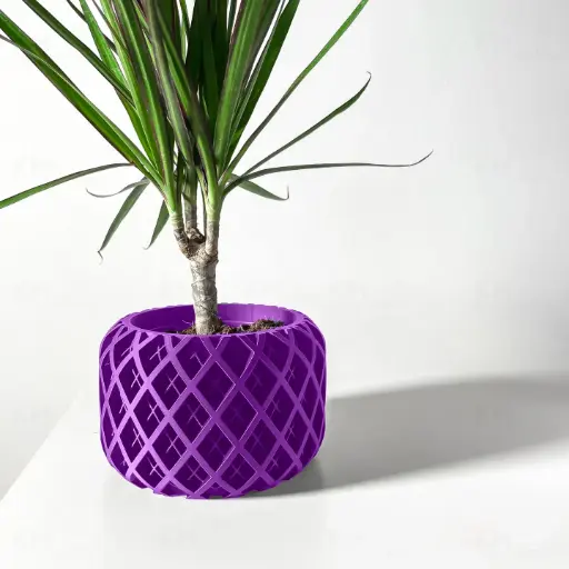 The Torio Planter Pot with Drainage Tray | Modern & Unique Home Decor- 0103