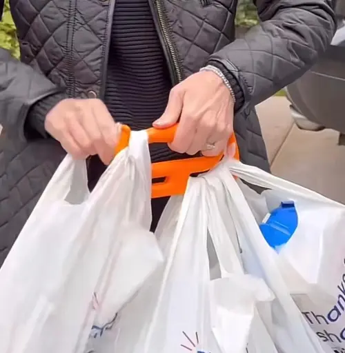 Ergonomic tool for Easy Shopping Bag Pickup - 10010
