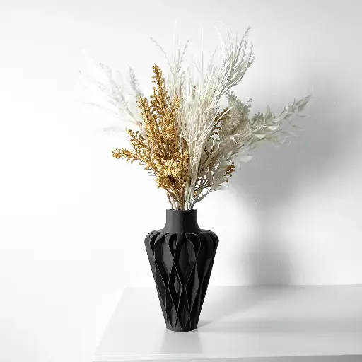 The Lunor Flower Vase | Modern & Unique Home Decor for Flower Arrangements - 1013