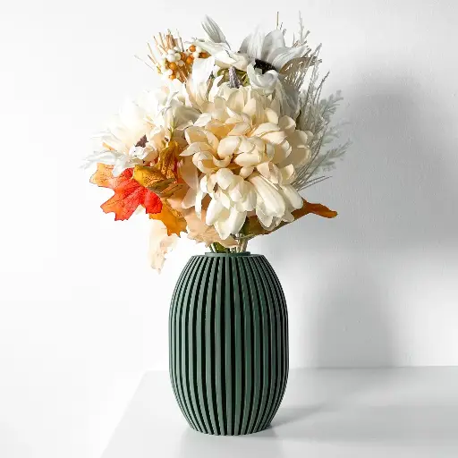 The Eclano Flower Vase | Modern & Unique Home Decor for Flower Arrangements - 1024
